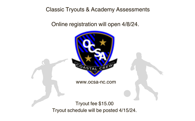 Tryouts & Assessments 2024-25