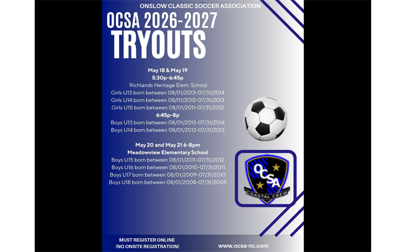 Tryouts 2026 - 2027